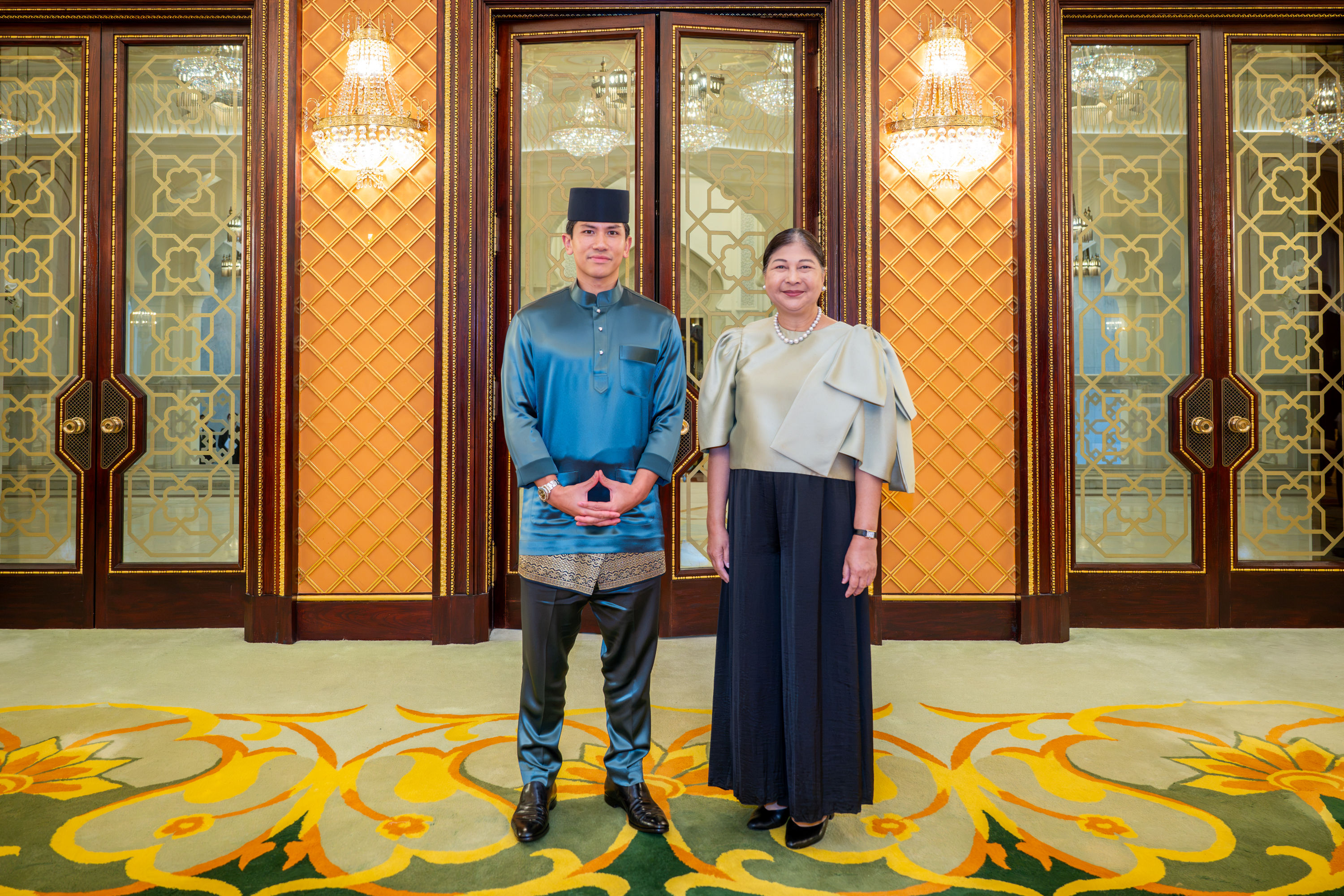 HIS ROYAL HIGHNESS PRINCE ‘ABDUL MATEEN, MINISTER OF FOREIGN AFFAIRS OF BRUNEI DARUSSALAM, HOSTS A FAREWELL LUNCHEON FOR OUTGOING AMBASSADOR OF THE REPUBLIC OF THE PHILIPPINES